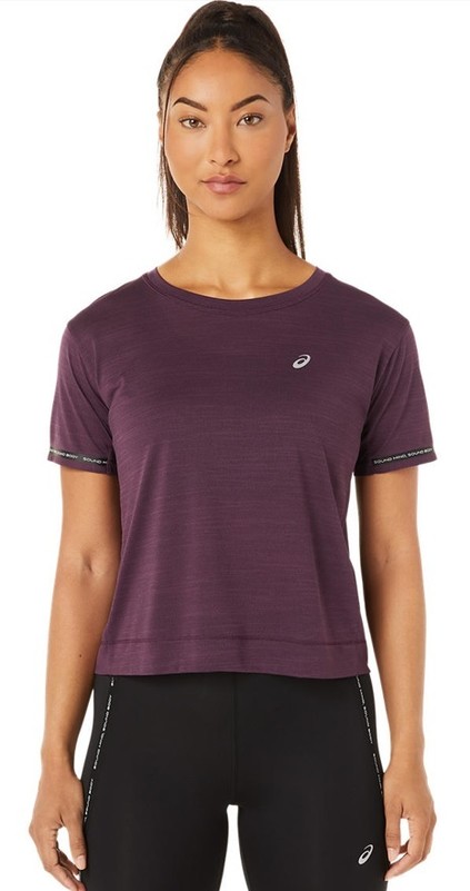 Asics running outlet crop top